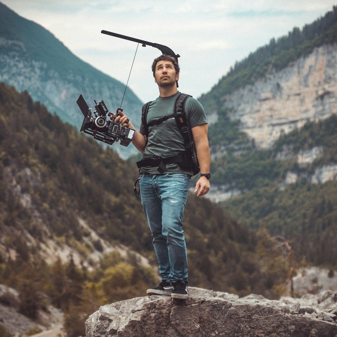 Portrait of a belgian camera operator and cinematography trainer